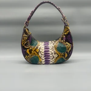 Borsa in pelle di pitone