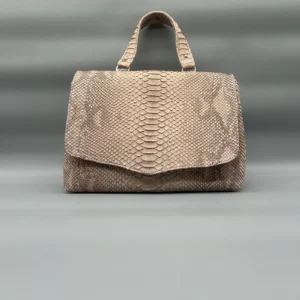 Borsa in pelle di pitone