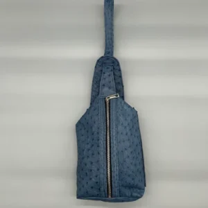Borsa in pelle di struzzo
