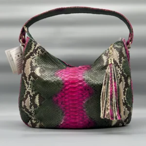 Borsa in pelle di pitone